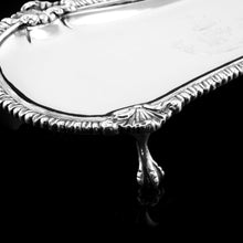 Load image into Gallery viewer, Antique Georgian Solid Silver Snuffer/Pen Tray, Earl of Ilchester Interest - Henry Hallsworth 1774
