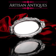 Load image into Gallery viewer, Antique Georgian Solid Silver Snuffer / Pen Tray - Paul Storr 1819
