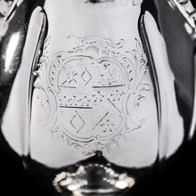 Load image into Gallery viewer, Antique Georgian Solid Sterling Silver Sauce Boat Nautilus Design Armorial Interest - William Shaw 1766 - Artisan Antiques
