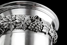 Load image into Gallery viewer, A Magnificent Antique Georgian Solid Silver Cup/Wine Cooler Grapevine &amp; Figural Design - J W Story &amp; W Elliott 1811
