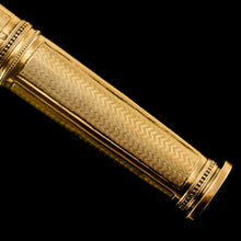 Load image into Gallery viewer, Antique French Solid Silver Gilt Large Etui Case with Engine Turning - 19th Century
