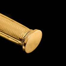 Load image into Gallery viewer, Antique French Solid Silver Gilt Large Etui Case with Engine Turning - 19th Century
