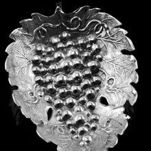 Load image into Gallery viewer, Antique Georgian Solid Silver Tea Caddy Spoon Vine Leaf Design - Joseph Willmore 1807

