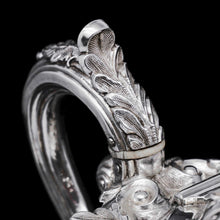 Load image into Gallery viewer, RESERVED - A Spectacular Antique Solid Silver Tea Set/Service with Highly Decorative Embossed/Chased Design - R W Smith 1837 - Artisan Antiques
