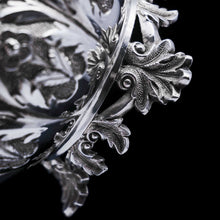 Load image into Gallery viewer, RESERVED - A Spectacular Antique Solid Silver Tea Set/Service with Highly Decorative Embossed/Chased Design - R W Smith 1837 - Artisan Antiques
