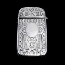 Load image into Gallery viewer, A Very Large Solid Silver Victorian Cigar/Cheroot Case - George Unite 1871
