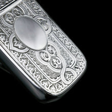 Load image into Gallery viewer, A Very Large Solid Silver Victorian Cigar/Cheroot Case - George Unite 1871
