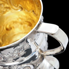 Load image into Gallery viewer, Georgian Solid Silver Loving Cup / Two Handled Cup - London 1748 - Artisan Antiques
