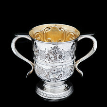 Load image into Gallery viewer, Georgian Solid Silver Loving Cup / Two Handled Cup - London 1748 - Artisan Antiques
