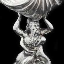 Load image into Gallery viewer, A Magnificent Victorian Solid Silver Figural Centrepiece Bowl - Henry Lewis 1896 - Artisan Antiques
