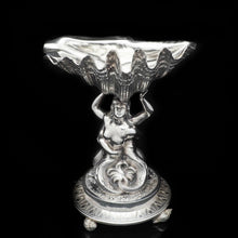 Load image into Gallery viewer, A Magnificent Victorian Solid Silver Figural Centrepiece Bowl - Henry Lewis 1896 - Artisan Antiques
