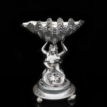 Load image into Gallery viewer, A Magnificent Victorian Solid Silver Figural Centrepiece Bowl - Henry Lewis 1896 - Artisan Antiques
