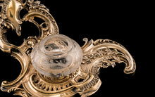 Load image into Gallery viewer, A Magnificent French Solid Silver Gilt Rococo Style Inkwell / Stand - Emile Puiforcat
