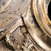 Load image into Gallery viewer, A Magnificent French Solid Silver Gilt Rococo Style Inkwell / Stand - Emile Puiforcat
