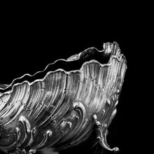 Load image into Gallery viewer, Antique Solid Silver Spoon Warmer / Sugar Bowl in Rococo Form Giant Clam - c.1890
