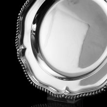 Load image into Gallery viewer, Antique Solid Silver Dish with Coat of Arms for Michael Bass, 1st Baron Burton - Garrard 1888
