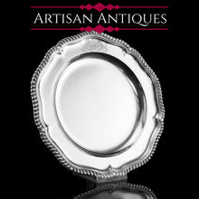 Load image into Gallery viewer, Antique Solid Silver Dish with Coat of Arms for Michael Bass, 1st Baron Burton - Garrard 1888
