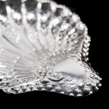 Load image into Gallery viewer, Antique Victorian Large Solid Silver Scallop-Shaped Dish/Bowl - Henry Atkin 1899 - Artisan Antiques
