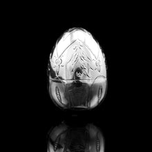 Load image into Gallery viewer, Antique Imperial Russian Solid Silver Egg - J.E. Sallman, St Petersburg, Mid-19th Century
