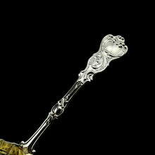 Load image into Gallery viewer, A Magnificent Victorian Solid Silver Sugar Sifter Spoon - Francis Higgins 1875

