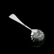 Load image into Gallery viewer, A Victorian Solid Silver Sugar Sifter Spoon - Martin Hall &amp; Co. 1876

