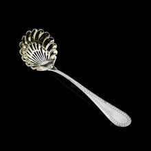 Load image into Gallery viewer, A Victorian Solid Silver Sugar Sifter Spoon - Martin Hall &amp; Co. 1876
