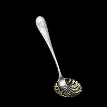 Load image into Gallery viewer, A Victorian Solid Silver Sugar Sifter Spoon - Martin Hall &amp; Co. 1876
