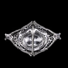 Load image into Gallery viewer, Antique Victorian Small Silver Sweet Basket/Bonbon Dish - Charles Stuart Harris 1890 - Artisan Antiques
