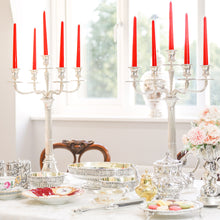 Load image into Gallery viewer, A Magnificent Pair of English Solid Sterling Silver 5-Light Candelabra, (58cm, 5kg+) Neoclassical Design - Hunt &amp; Roskell (Late Storr Mortimer &amp; Hunt)
