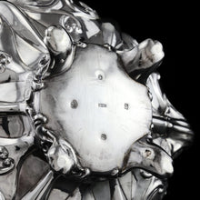 Load image into Gallery viewer, Antique Solid Silver Victorian Tea Set with Beautiful Chased Decoration - Roberts &amp; Slater 1849
