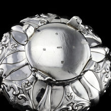 Load image into Gallery viewer, Antique Solid Silver Victorian Tea Set with Beautiful Chased Decoration - Roberts &amp; Slater 1849
