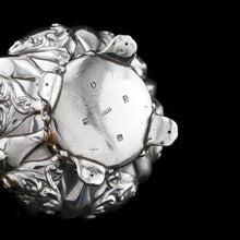 Load image into Gallery viewer, Antique Solid Silver Victorian Tea Set with Beautiful Chased Decoration - Roberts &amp; Slater 1849
