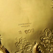 Load image into Gallery viewer, Majestic Antique Solid Silver Gilt Large Dishes / Bowls , Set of 3 - John Aldwinckle &amp; Thomas Slater 1892
