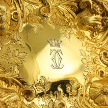 Load image into Gallery viewer, Majestic Antique Solid Silver Gilt Large Dishes / Bowls , Set of 3 - John Aldwinckle &amp; Thomas Slater 1892
