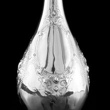 Load image into Gallery viewer, Antique Victorian Solid Silver Claret Jug / Wine Ewer - Elkington 1864
