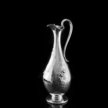 Load image into Gallery viewer, Antique Victorian Solid Silver Claret Jug / Wine Ewer - Elkington 1864
