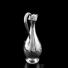 Load image into Gallery viewer, Antique Victorian Solid Silver Claret Jug / Wine Ewer - Elkington 1864
