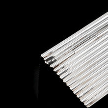 Load image into Gallery viewer, A Very Rare Victorian Solid Silver Large Box with Reeded Lines - L. Spiers 1891
