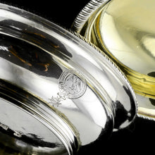 Load image into Gallery viewer, Antique Georgian Solid Silver Pair of Salt Cellars - Joseph Felix Podio 1809
