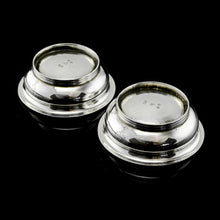 Load image into Gallery viewer, Antique Georgian Solid Silver Pair of Salt Cellars - Joseph Felix Podio 1809
