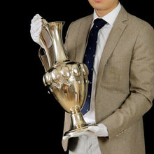 Load image into Gallery viewer, A Massive Victorian Solid Silver Gilt Jug/Ewer (51cm &amp; 1.4 kg+) - James Charles Edington 1857
