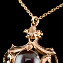 Load image into Gallery viewer, Magnificent Antique Victorian 18ct Gold Garnet Cabochon Necklace - c.1840
