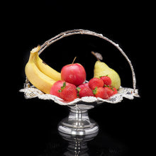 Load image into Gallery viewer, Victorian Solid Silver Fruit Basket - William Devenport 1897 - Artisan Antiques
