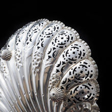 Load image into Gallery viewer, A Large Solid Silver Scallop-Shaped Dish/Bowl - Henry Atkin 1908 - Artisan Antiques
