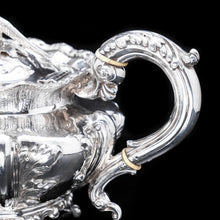 Load image into Gallery viewer, Magnificent Georgian Silver Three-piece Tea Set - Benjamin Smith 1836 - Artisan Antiques
