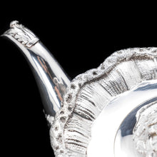 Load image into Gallery viewer, Magnificent Georgian Silver Three-piece Tea Set - Benjamin Smith 1836 - Artisan Antiques
