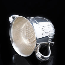 Load image into Gallery viewer, Antique Sterling Silver Wine Cooler - Howard &amp; Co 1891 - Artisan Antiques
