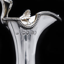 Load image into Gallery viewer, A Victorian Solid Silver Wine Ewer/Jug Baluster Form - Henry Holland 1867 - Artisan Antiques
