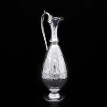 Load image into Gallery viewer, A Victorian Solid Silver Wine Ewer/Jug Baluster Form - Henry Holland 1867 - Artisan Antiques
