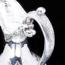 Load image into Gallery viewer, Antique Victorian Scottish Silver Wine Ewer/Jug - John Russel 1887 - Artisan Antiques
